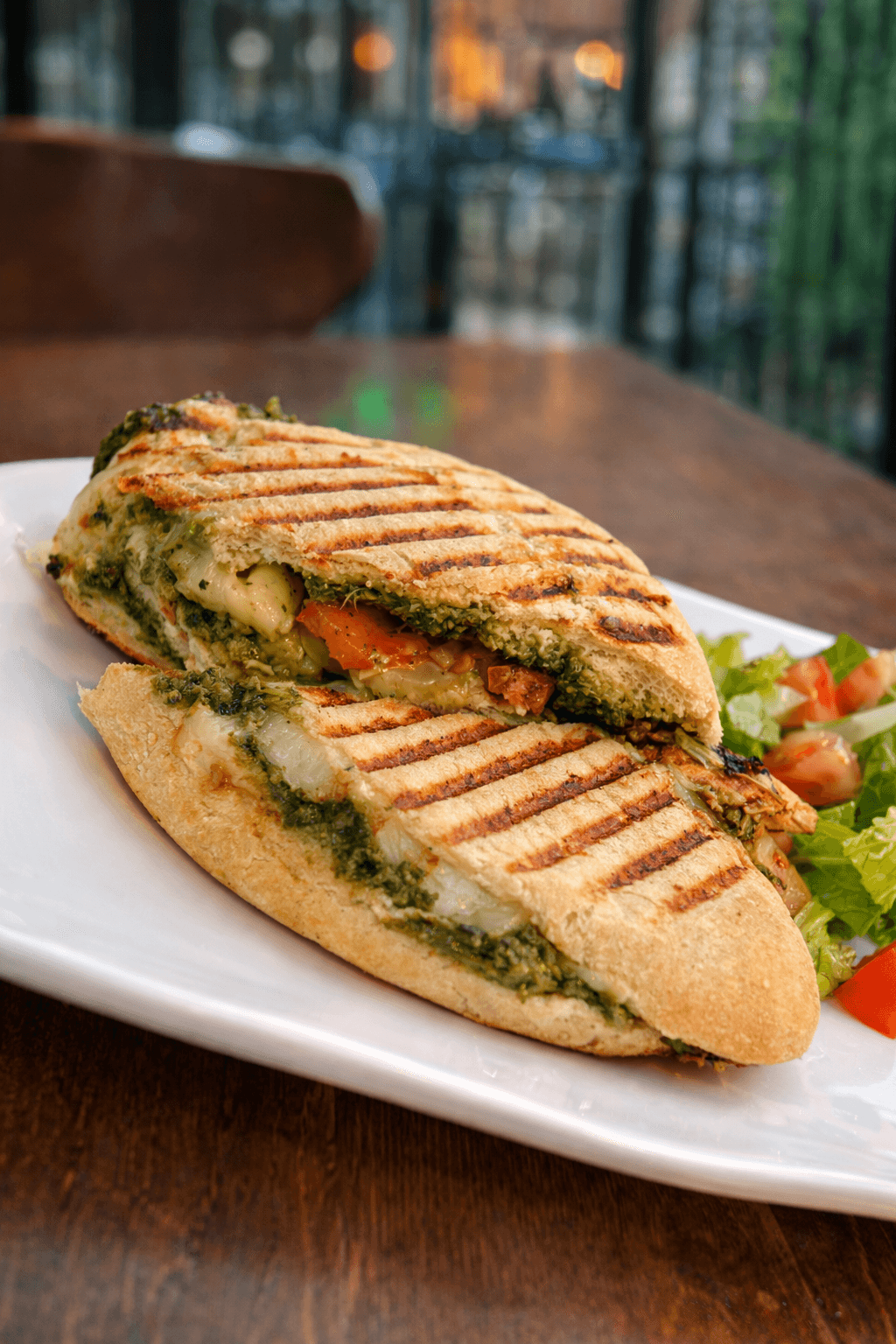 Pesto Chicken Panini